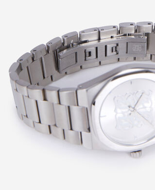 The Kooples MIXTE SILVER montre monogramme argentée