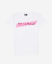 The Kooples FEMME WHITE t-shirt what is néon blanc