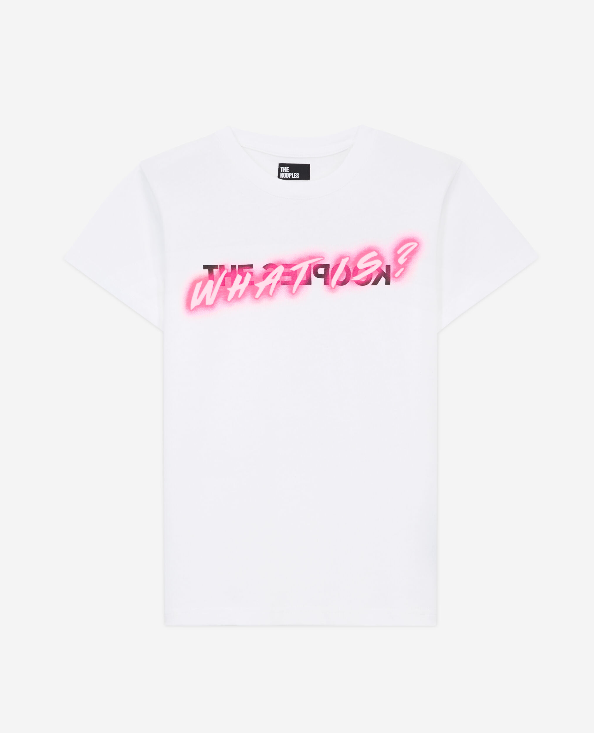 T-shirt What is néon blanc, WHITE, hi-res image number null