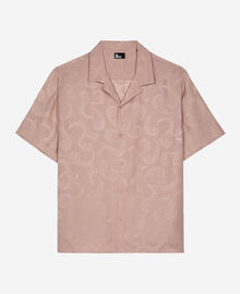 The Kooples HOMME LILA chemise manches courtes en jacquard rose