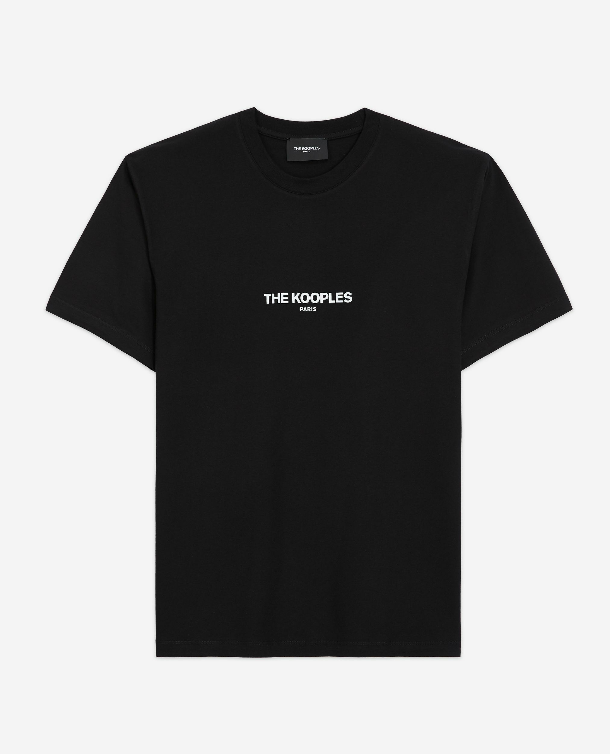 T-shirt avec Logo noir, BLACK, hi-res image number null