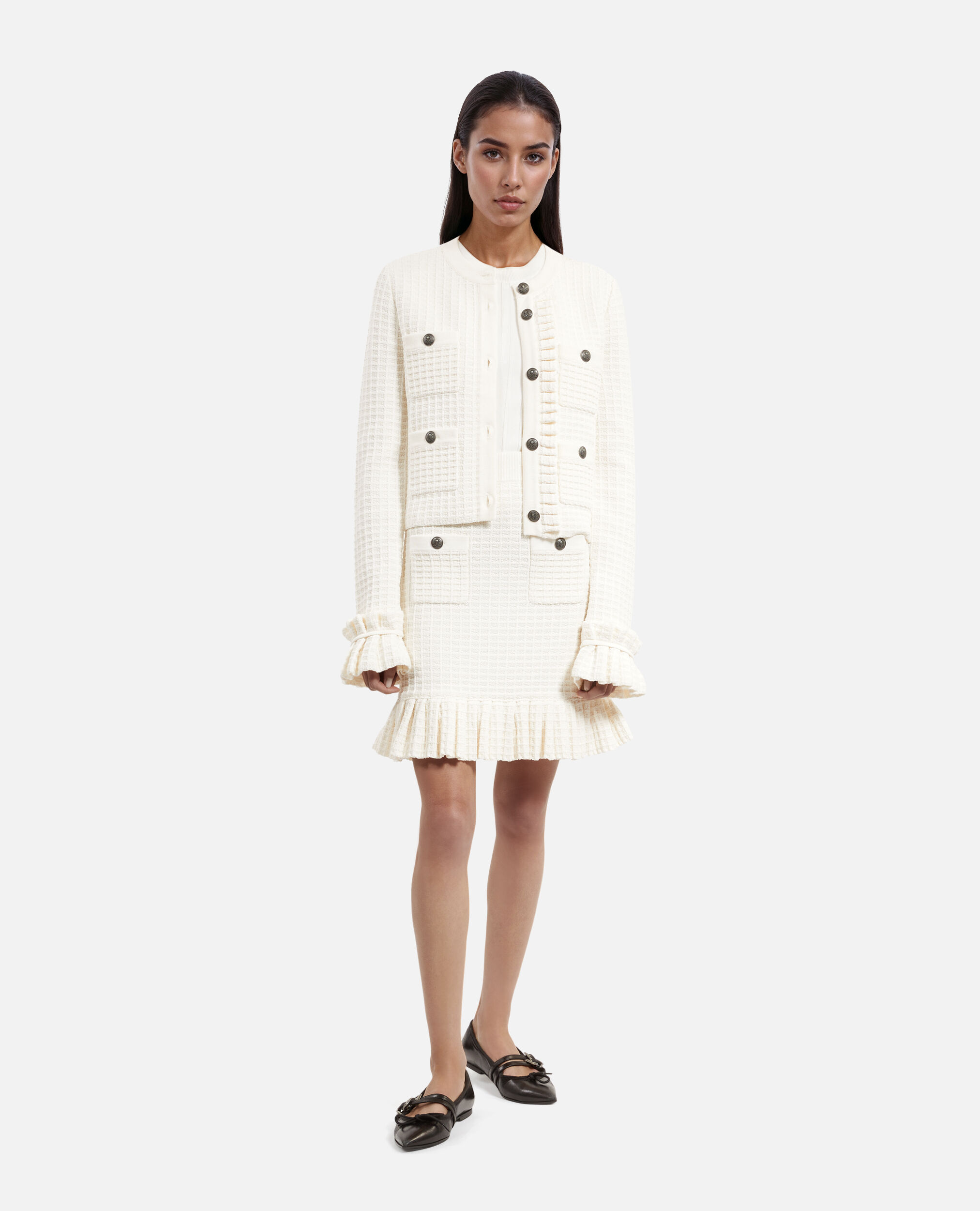 Cardigan ecru, ECRU, hi-res image number null