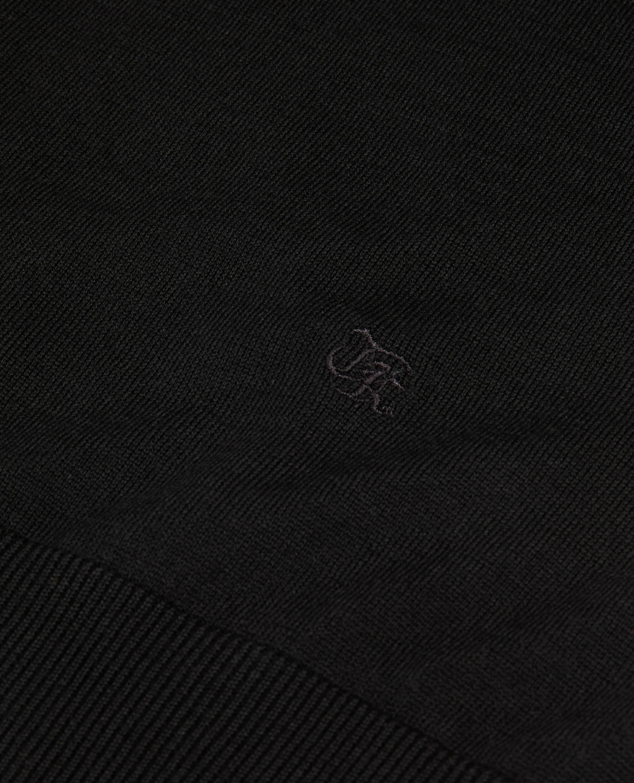 Pull en laine noire, BLACK, hi-res image number null