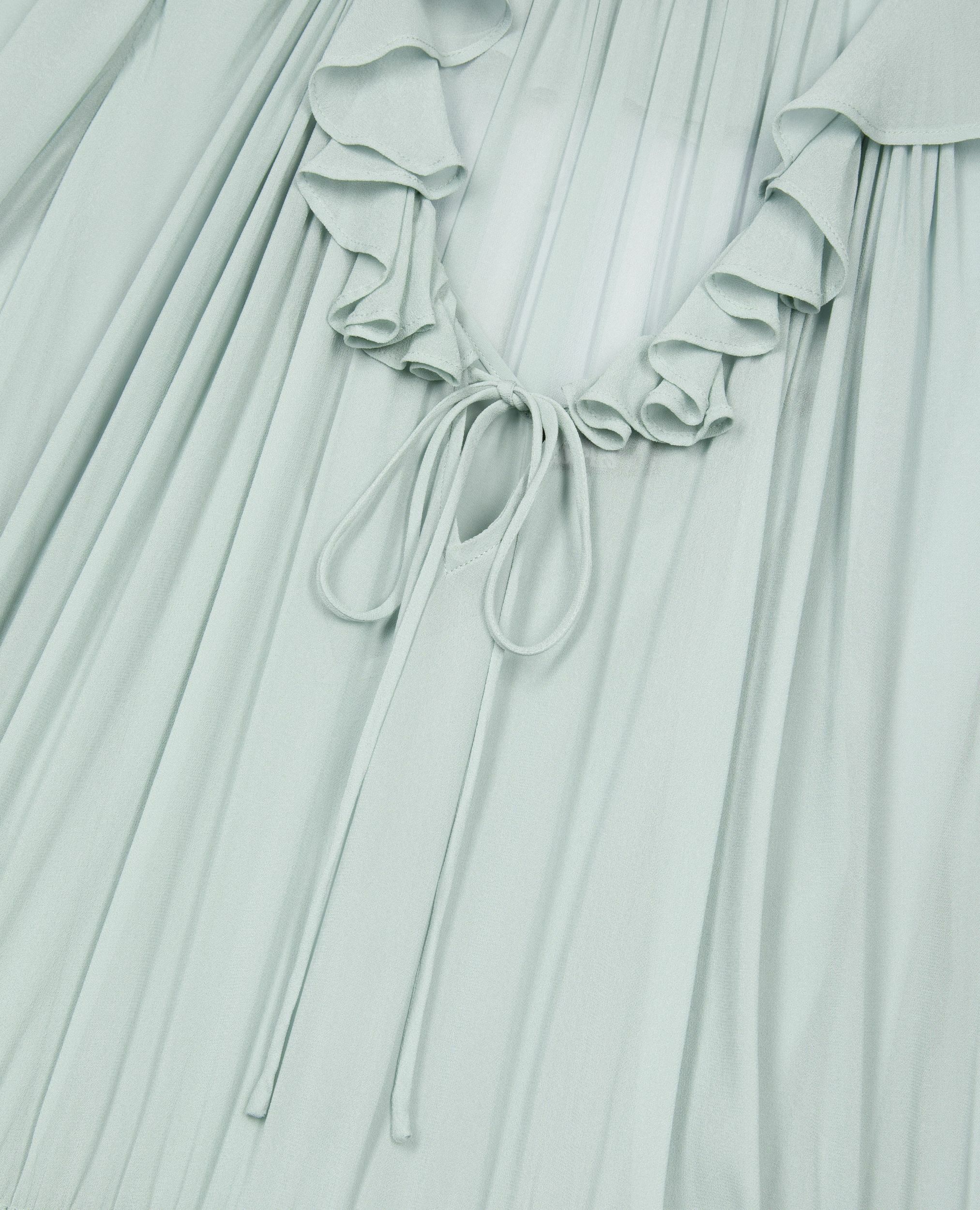 Robe courte avec volants bleu, BLUE/GREEN, hi-res image number null