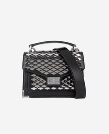 The Kooples FEMME BLACK sac emily small en cuir noir avec clous 