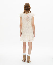 The Kooples FEMME ECRU robe courte en dentelle écrue