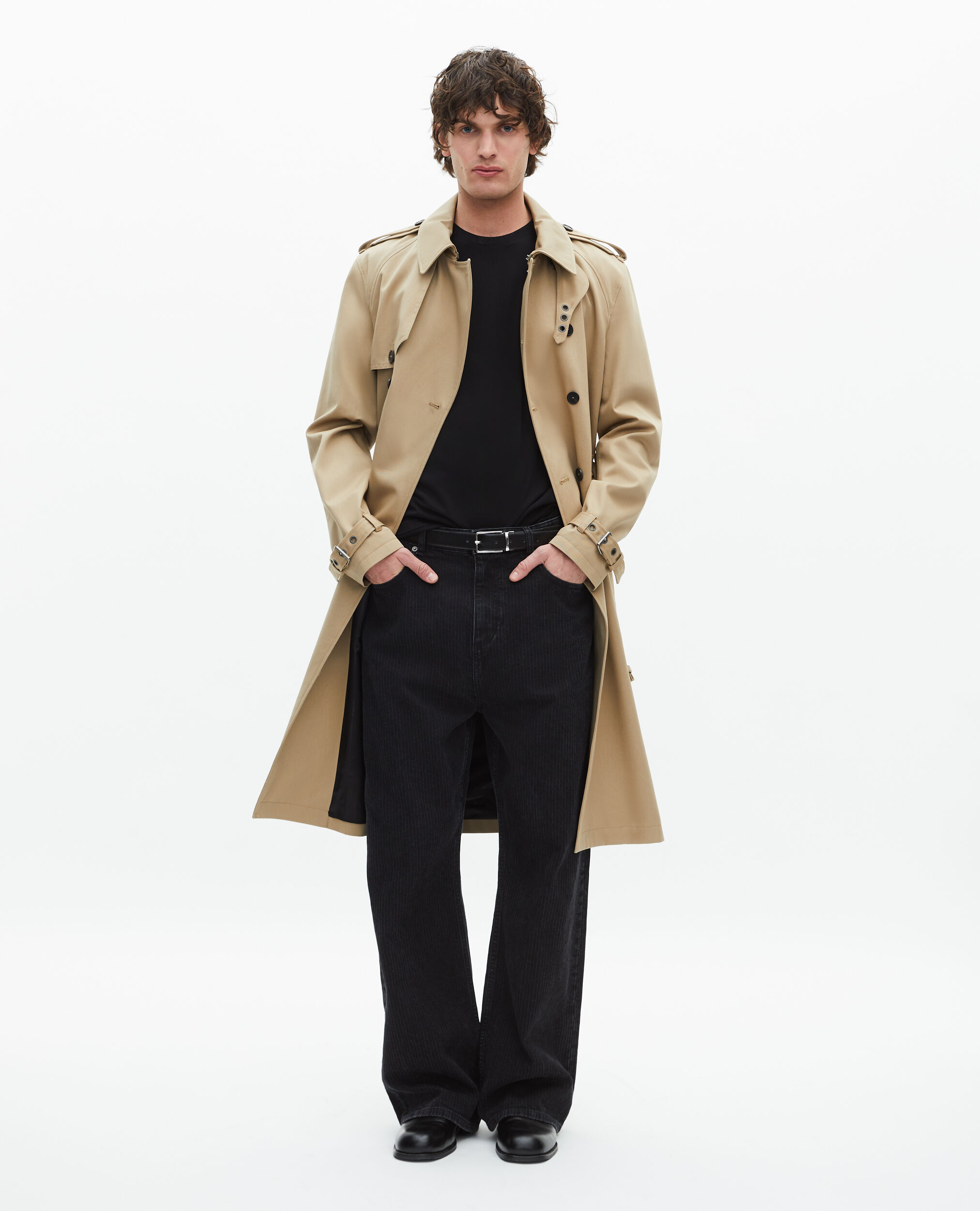 Trench long beige, BEIGE, hi-res image number null