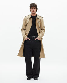 The Kooples HOMME BEIGE trench long beige