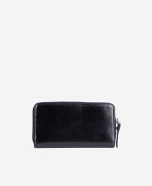 The Kooples FEMME BLACK portefeuille amelia en cuir noir
