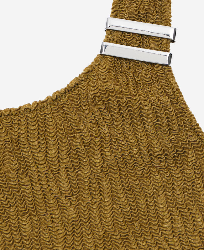 The Kooples FEMME KAKI haut de maillot de bain the kooples x luz brassière kaki