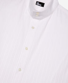 The Kooples HOMME WHITE chemise formelle à rayures blanches