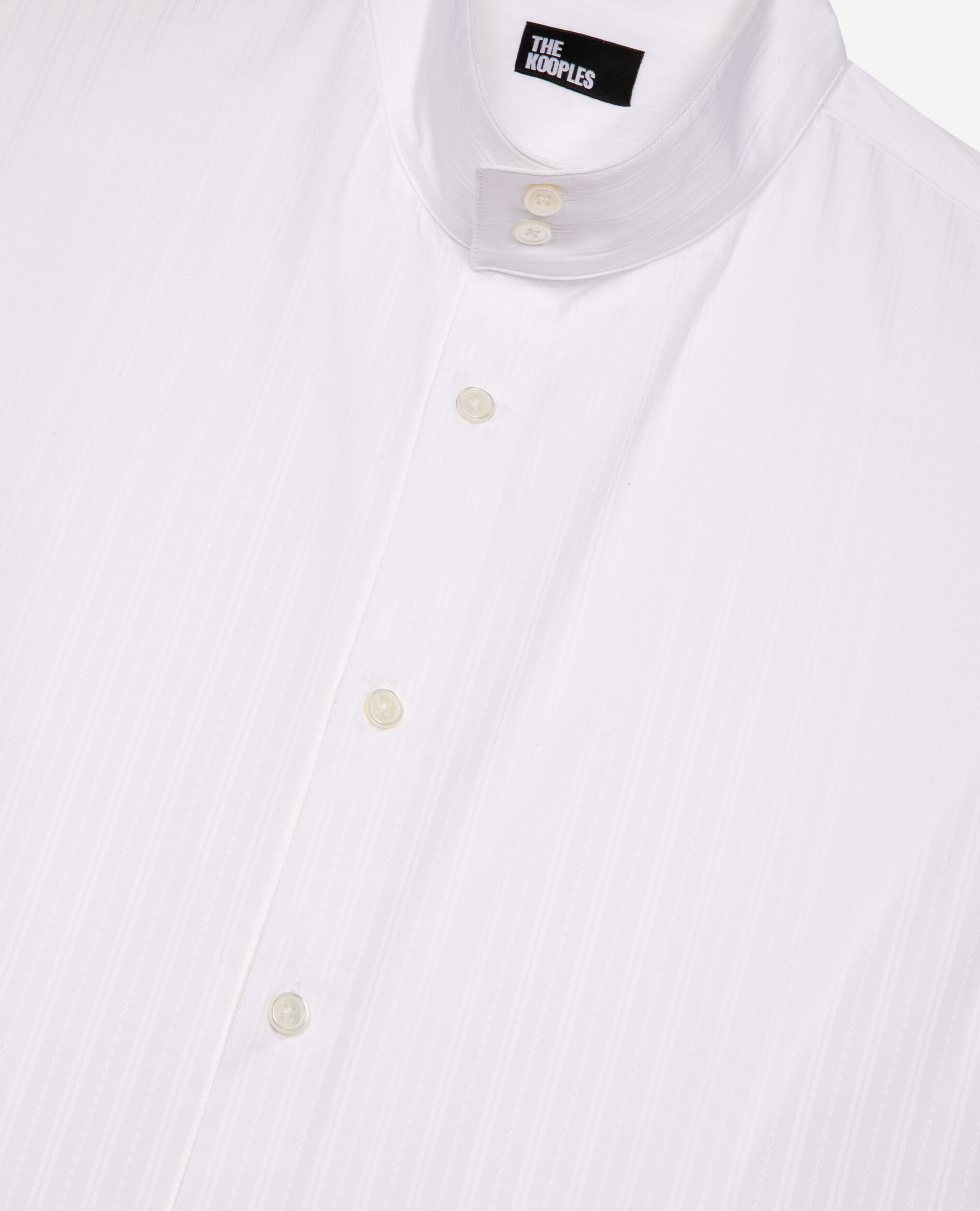 Chemise formelle à rayures blanches, WHITE, hi-res image number null