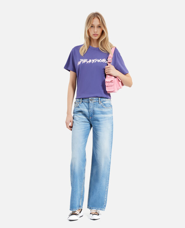 The Kooples FEMME BLUE ATLANTIQUE t-shirt what is violet