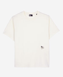 The Kooples FEMME ECRU t-shirt avec sérigraphie écru