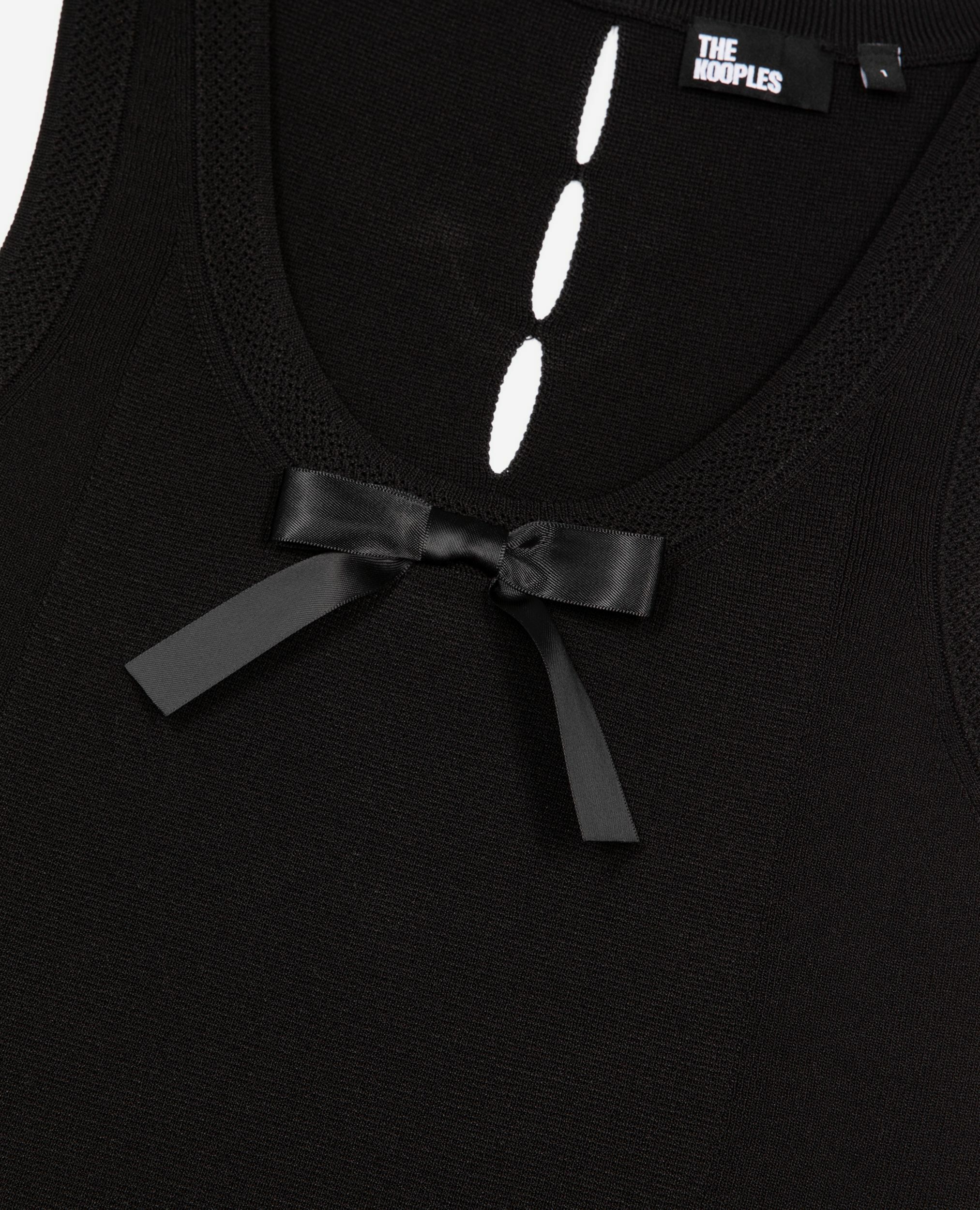 Top en maille noir, BLACK, hi-res image number null