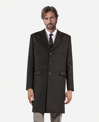 The Kooples MEN BLACK black wool coat