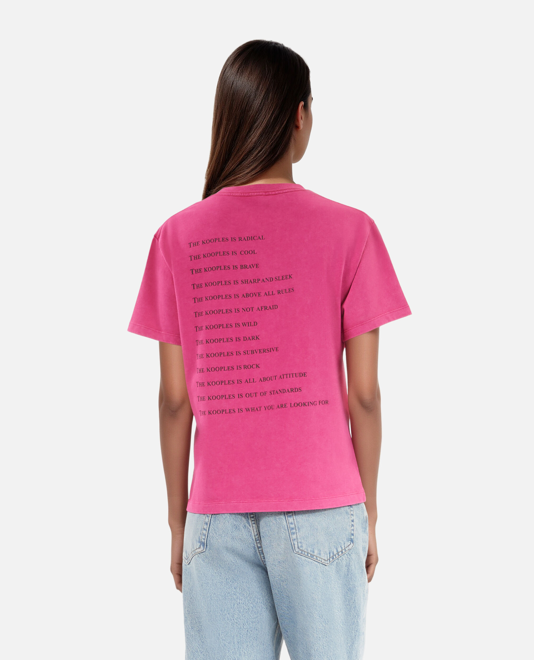 T-shirt What is rose, FUSHIA, hi-res image number null