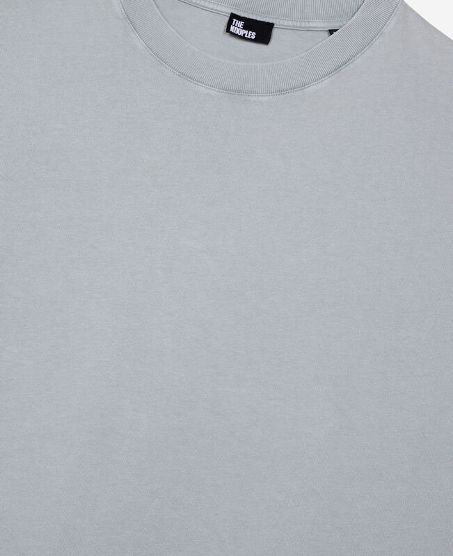 The Kooples HOMME BLUE GREY t-shirt avec sérigraphie bleu
