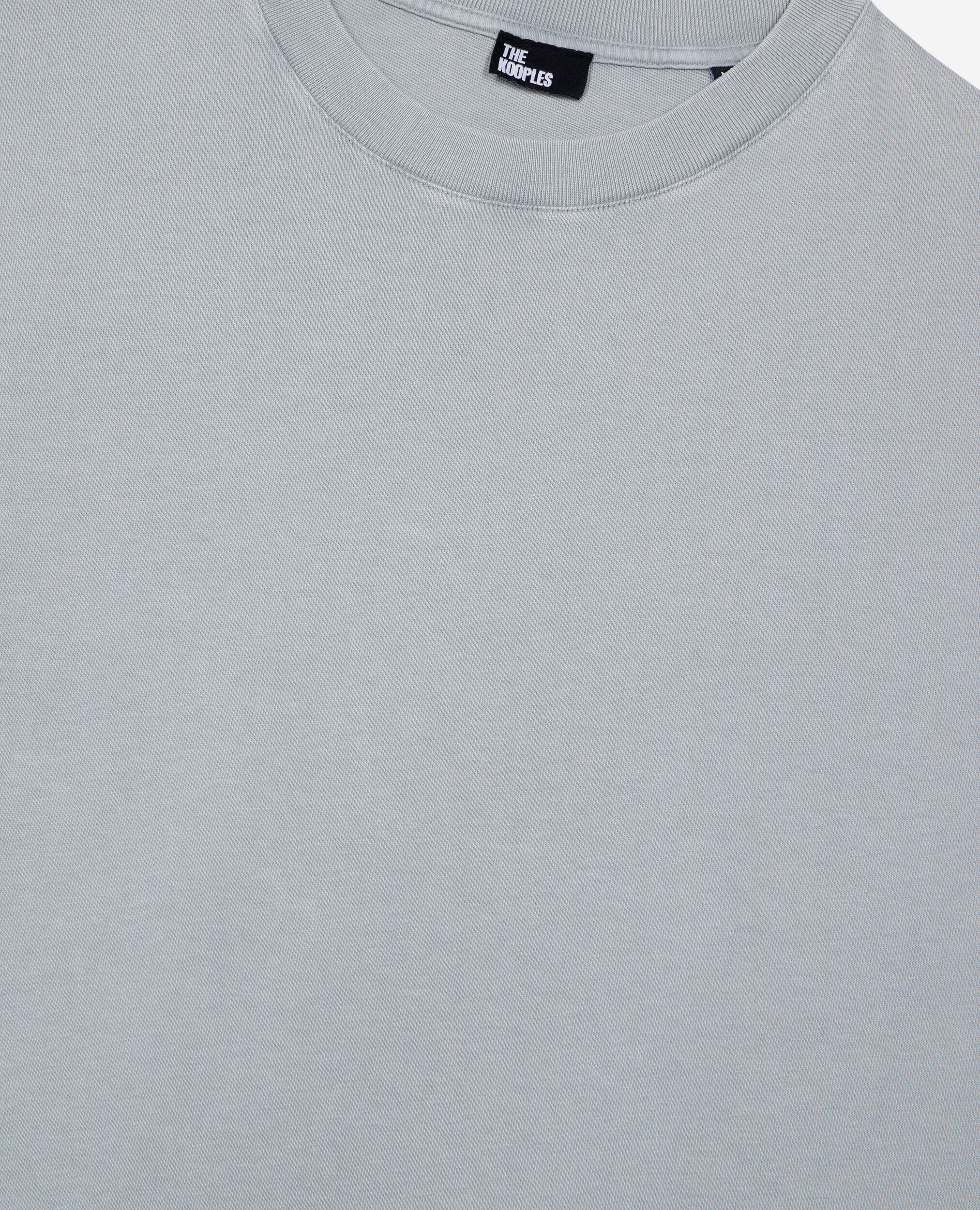 T-shirt avec sérigraphie bleu, BLUE GREY, hi-res image number null
