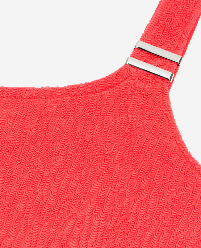 The Kooples FEMME RED maillot de bain the kooples x luz une pièce asymétrique rouge