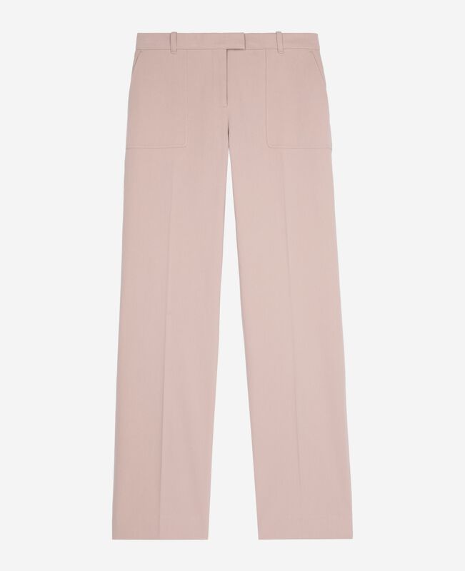 The Kooples FEMME LILA pantalon large rose clair