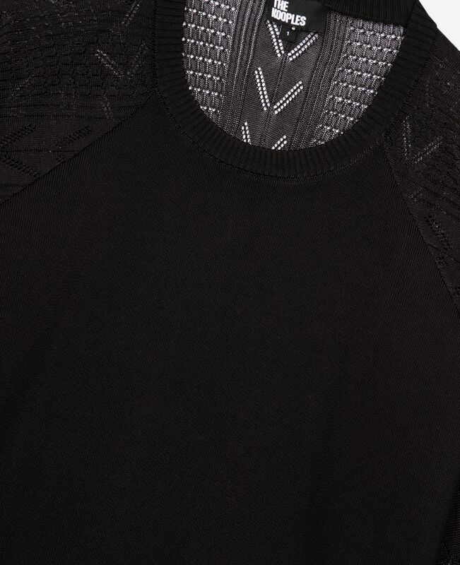 The Kooples FEMME BLACK pull noir