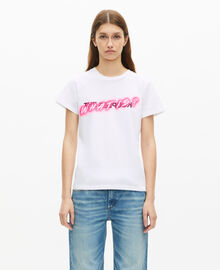 The Kooples FEMME WHITE t-shirt what is néon blanc