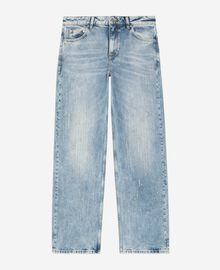 The Kooples FEMME BABY BLUE jean large bleu clair