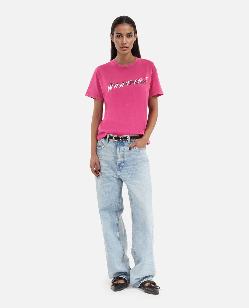 The Kooples FEMME FUSHIA t-shirt what is rose