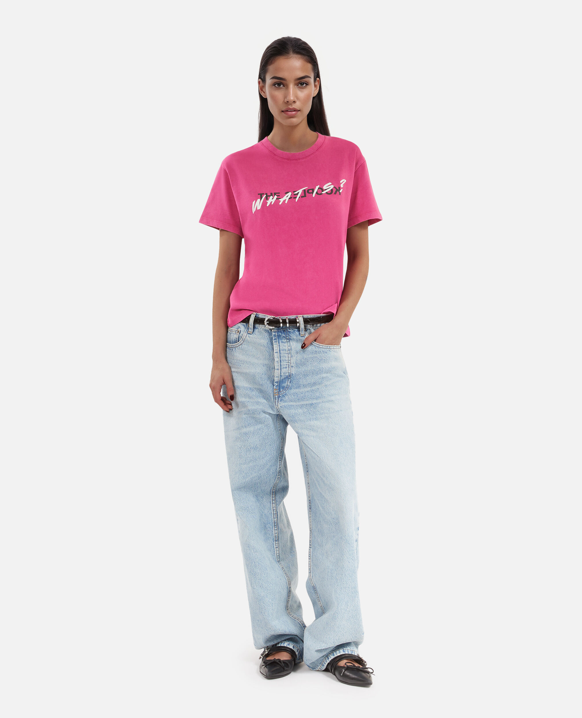 T-shirt What is rose, FUSHIA, hi-res image number null
