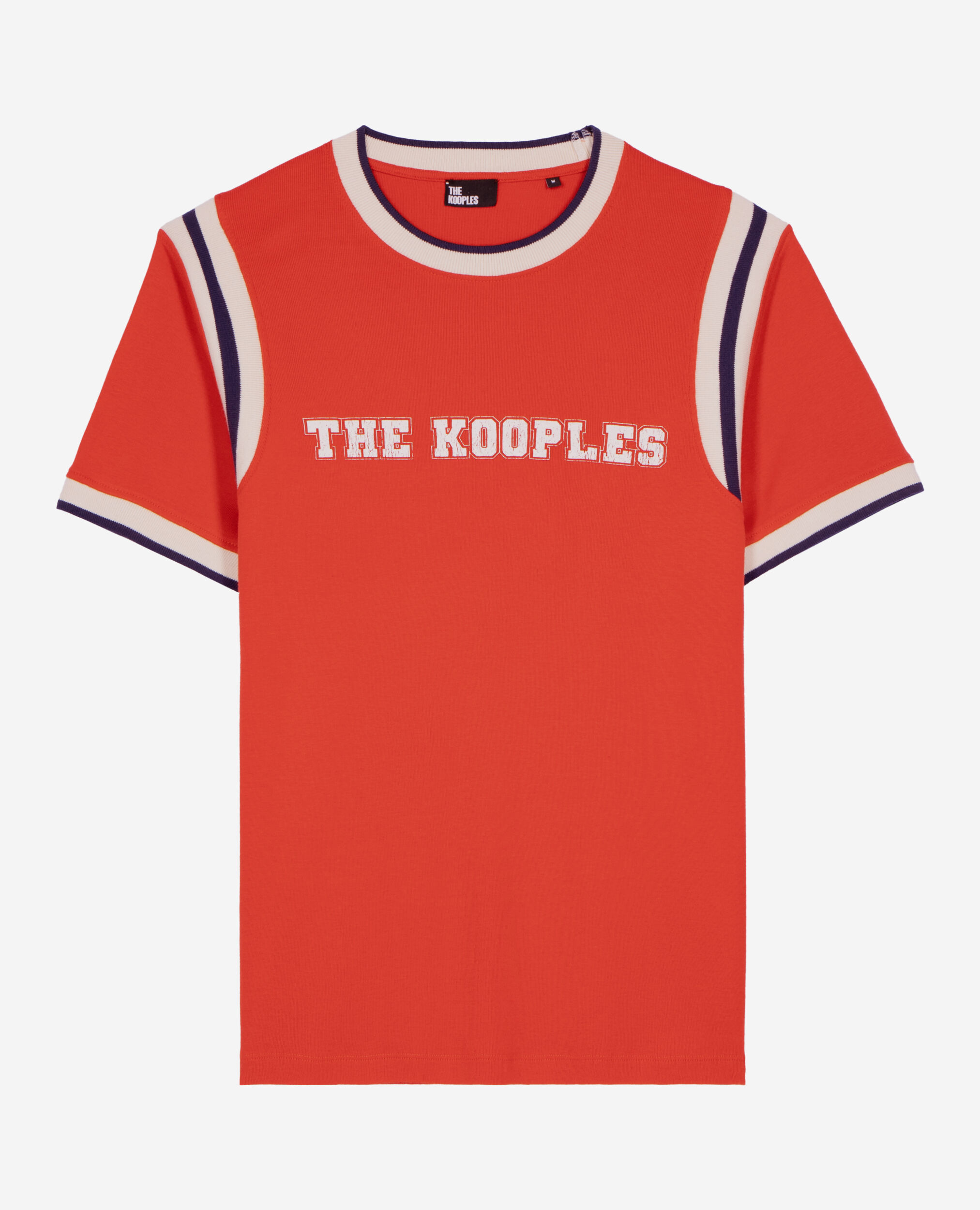 T-shirt avec logo rouge, RED, hi-res image number null