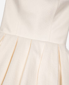 The Kooples FEMME ECRU robe bustier courte écrue
