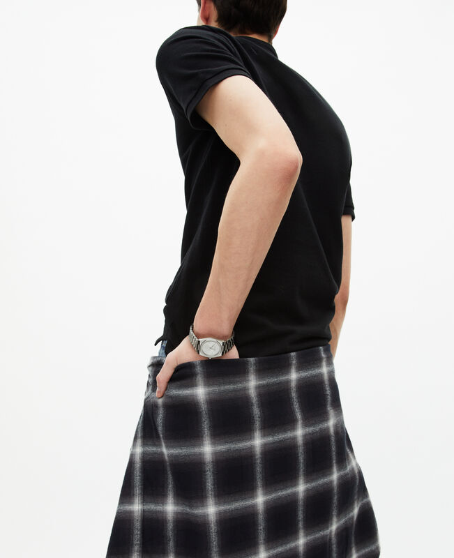 The Kooples HOMME BLACK polo en coton noir