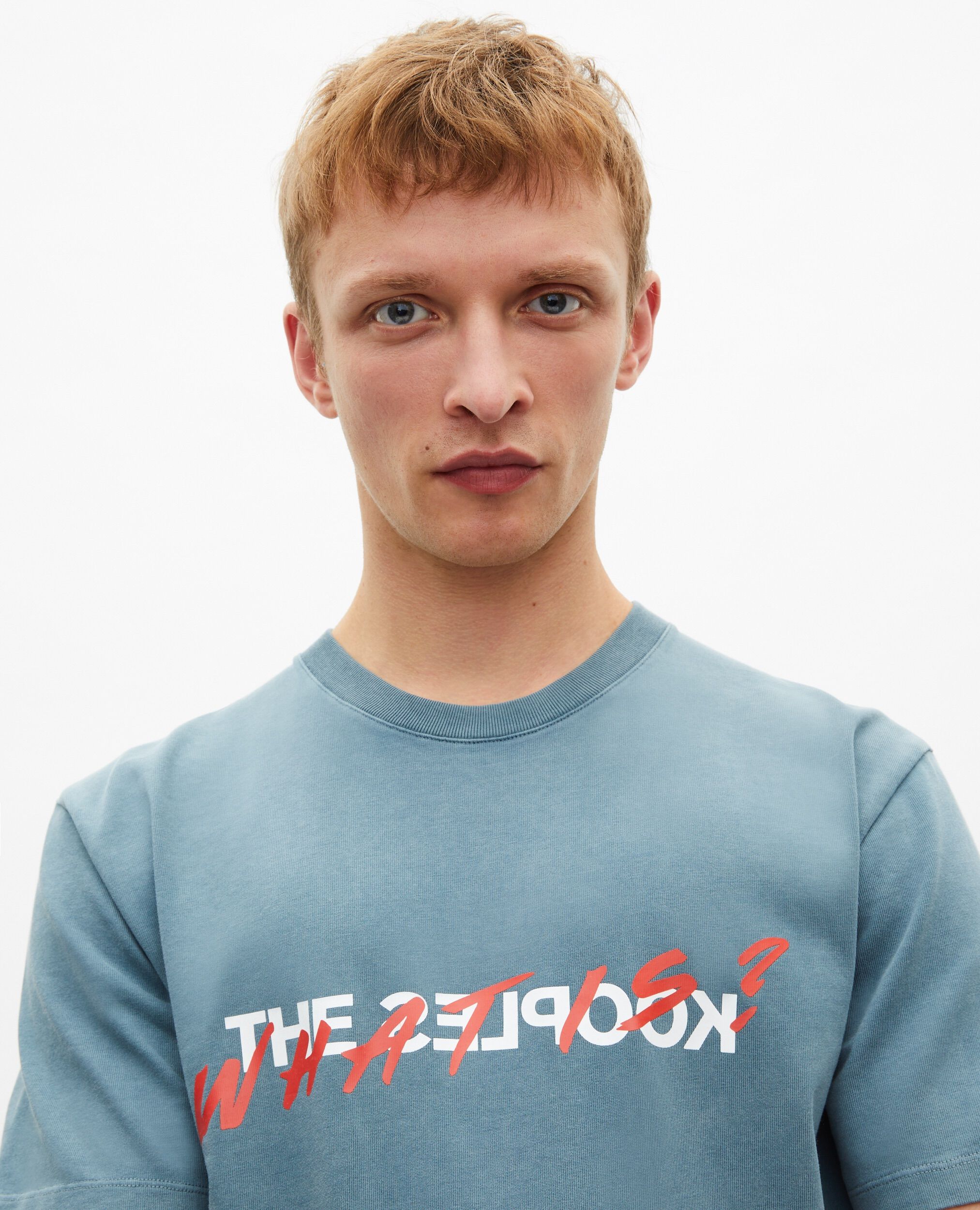 T-shirt What is bleu, BLUE GREY, hi-res image number null