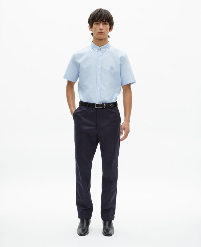The Kooples HOMME DARK NAVY pantalon ajusté marine