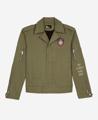 The Kooples MEN KAKI khaki officer-style jacket
