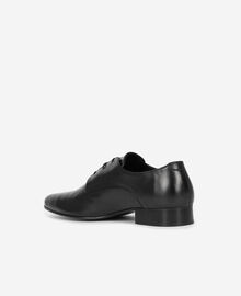 The Kooples HOMME BLACK derbies en cuir noir