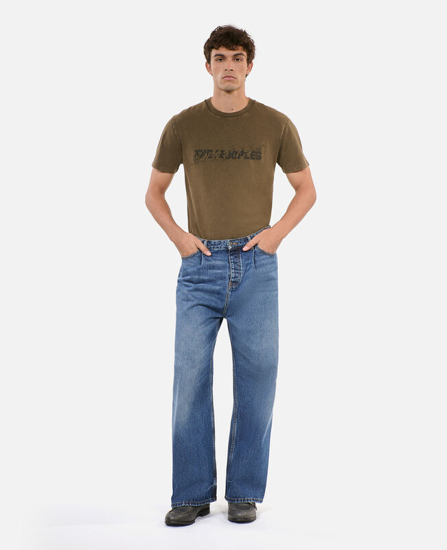 The Kooples HOMME BLUE ELECTRIC jean large bleu foncé