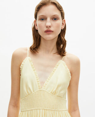 The Kooples WOMEN YELLOW long yellow dress