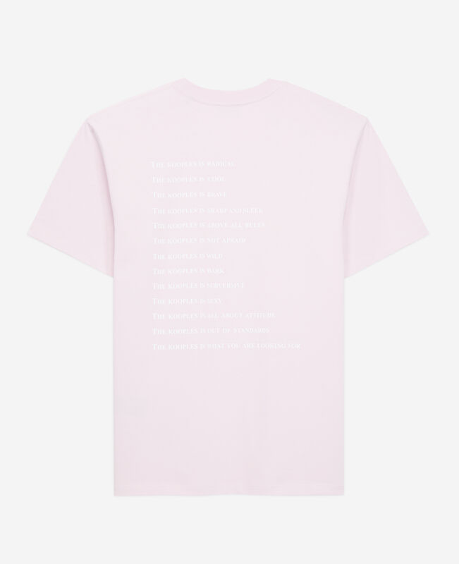 The Kooples HOMME PALE PINK t-shirt what is rose