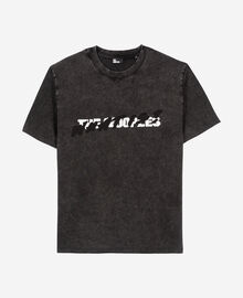 The Kooples HOMME BLACK WASHED t-shirt what is noir