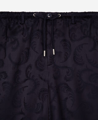 The Kooples HOMME NAVY short en jacquard marine