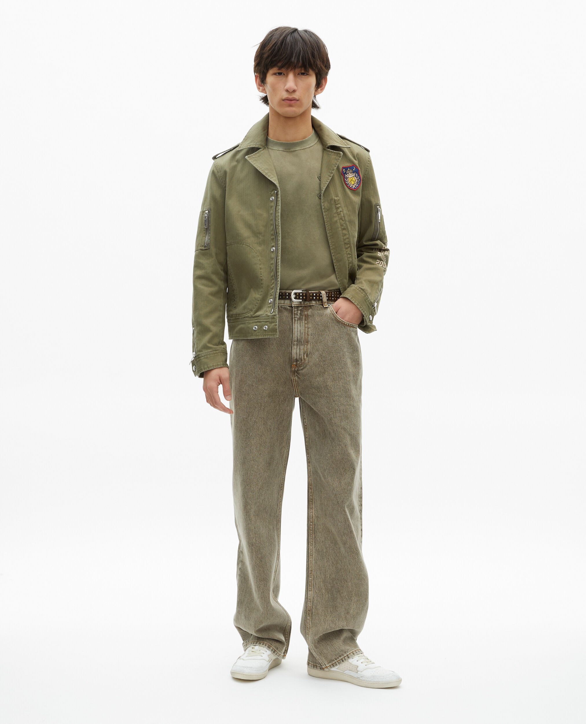 Blouson style officier kaki, KAKI, hi-res image number null